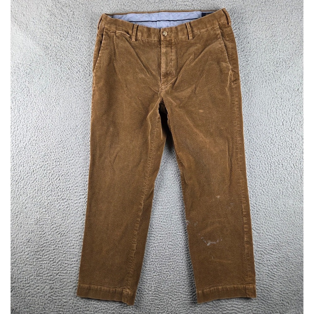 Polo Ralph Lauren Pants Mens 34x30 (32x28) Corduroy‎ Classic Fit Chino Preppy